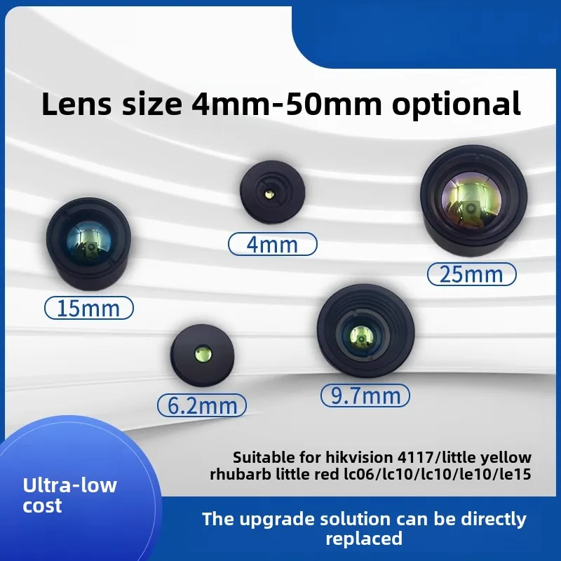 

Suitable for Haikang 4117 small yellow, rhubarb, etc. 9.7 6.2 3.1mm thermal camera, thermal imaging, lens