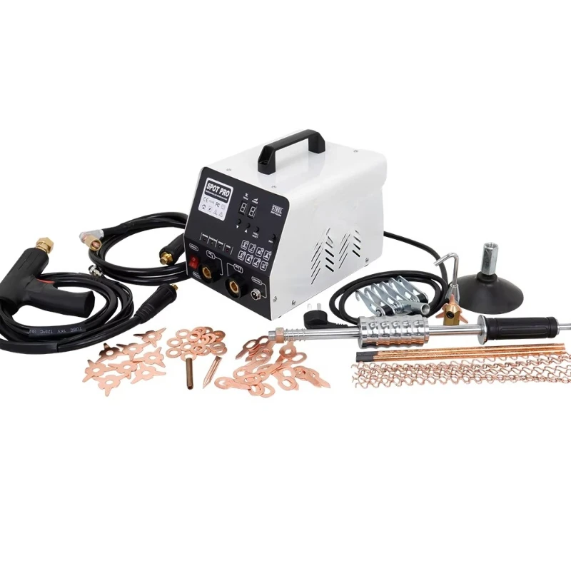 

Auto body repair kit Metal dent puller and spot welder Essential tools for auto body repair