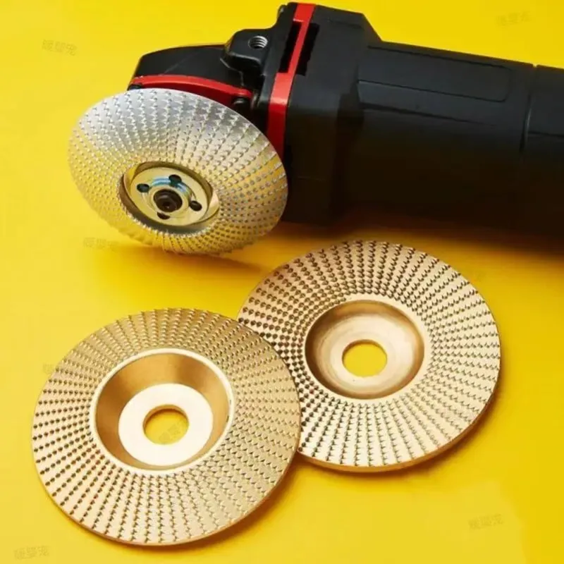 Wood Carving Sanding Tool 100mm Abrasive Disc Tools Plane Bevel Angle Grinding Wheel Woods Polishing Wheel For Angle Grinder