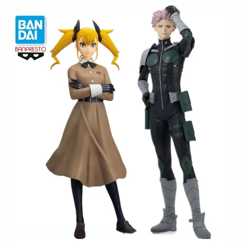

Original Bandai Banpresto 'Kaiju No. 8' | Kikoru Shinomiya & Narumi Gen | Anime Collectible Figures | Decorative Models & Gifts