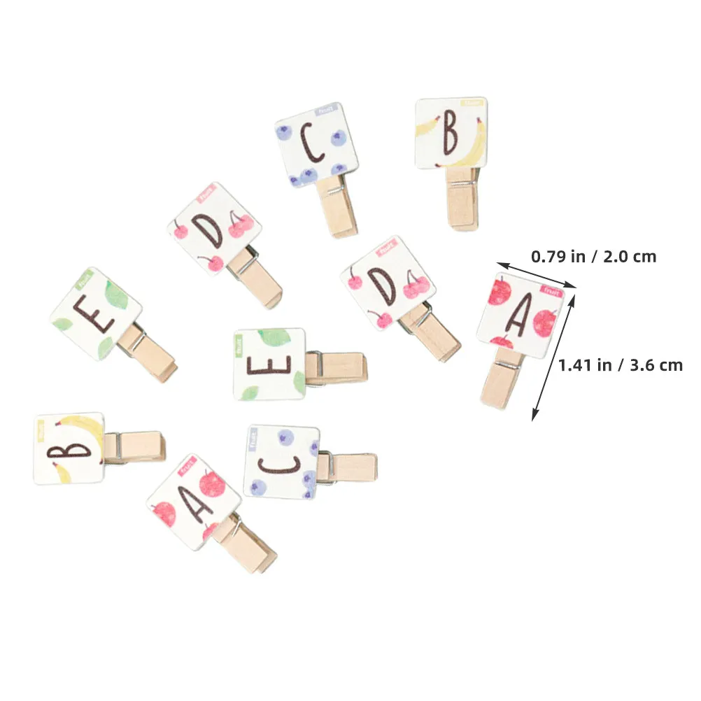 50Pcs Wooden Mini Wooden Pegs For Craft Projects Christmas Photo Multifunctional Clothespins School Art Birthday