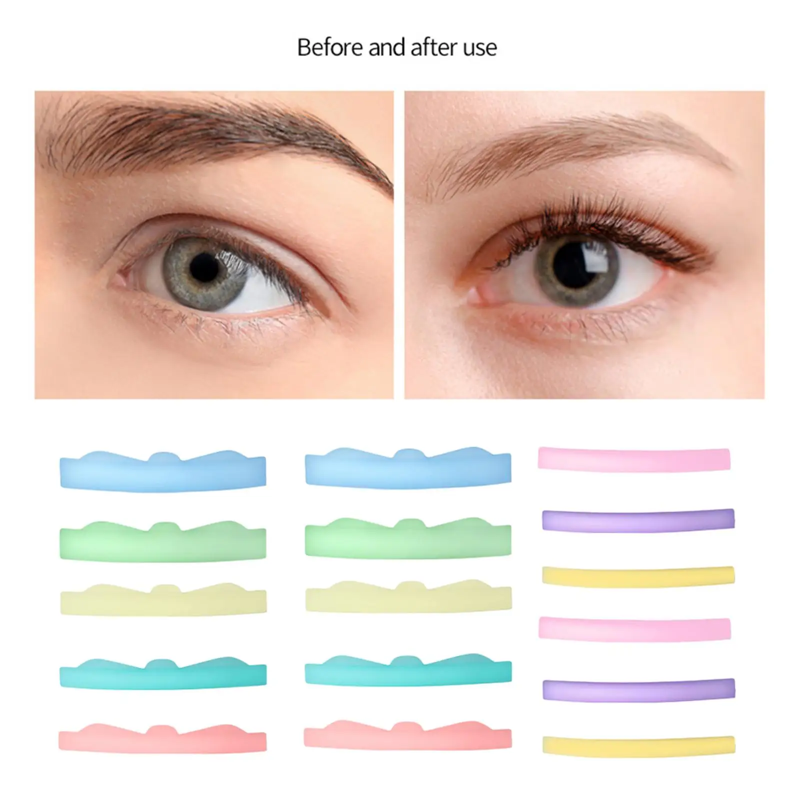 

Подъемный стержень Lah, подъемный стержень Curl Beauty Curler Reuable ilicone, для завивки (,, L)