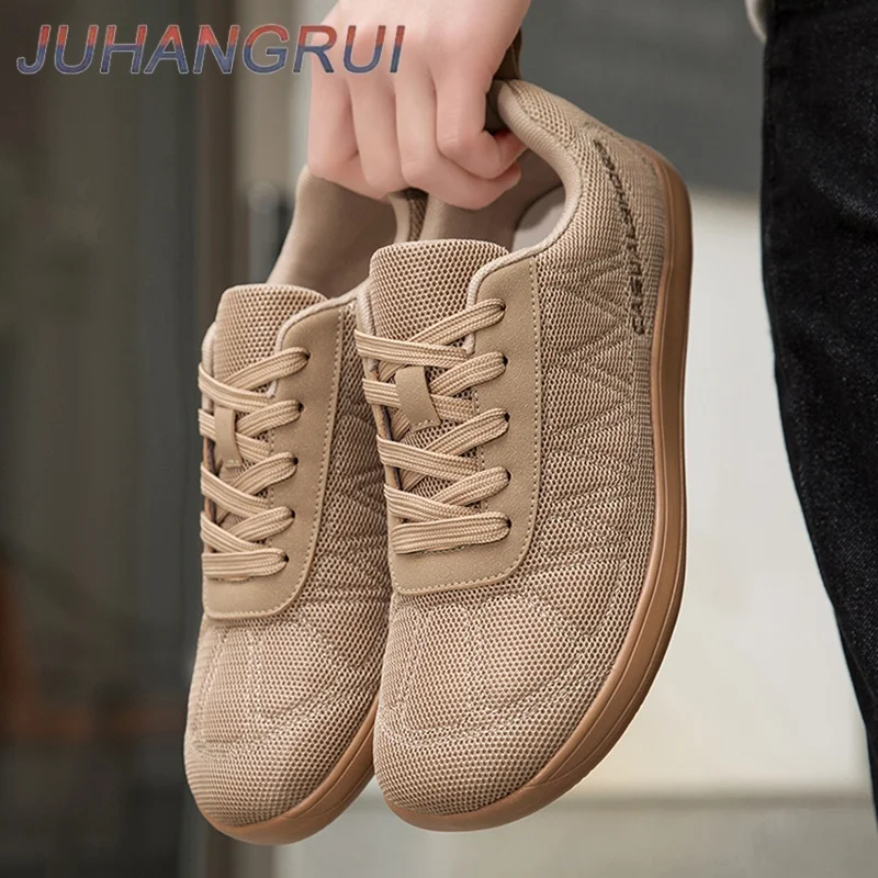 Wide-toed Shoes Men's Fashion Simple Casual Sports Shoes Breathable Comfort Barefoot Shoes Women's Jogging Shoes Walking Shoes