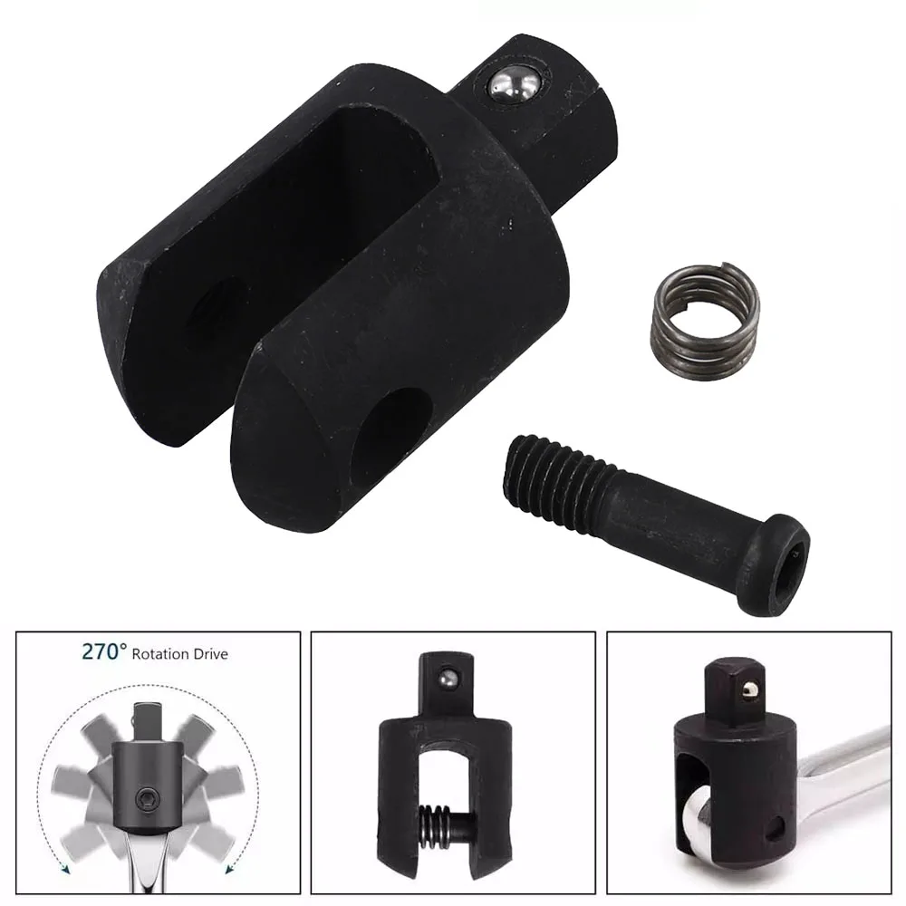 

1 Set Car 1/2 Inch Replacement Knuckle Breaker Bar Head Kit Strong Power Bar Hand-held Disassembly Tools Accessories