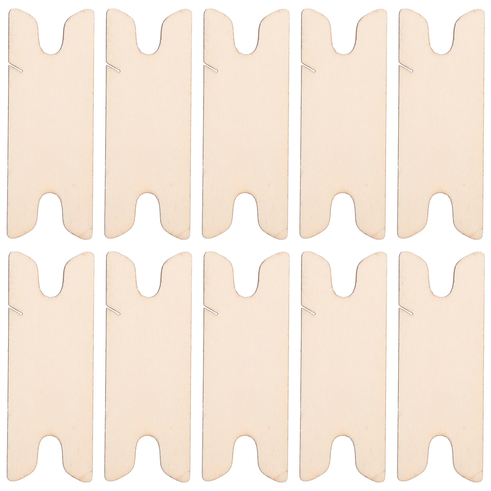 10 قطعة الخشب النسيج المكوك العصي دائم سهلة الاستخدام ل وشاح نسيج DIY بها بنفسك المشاريع اليدوية حزام أدوات النسيج