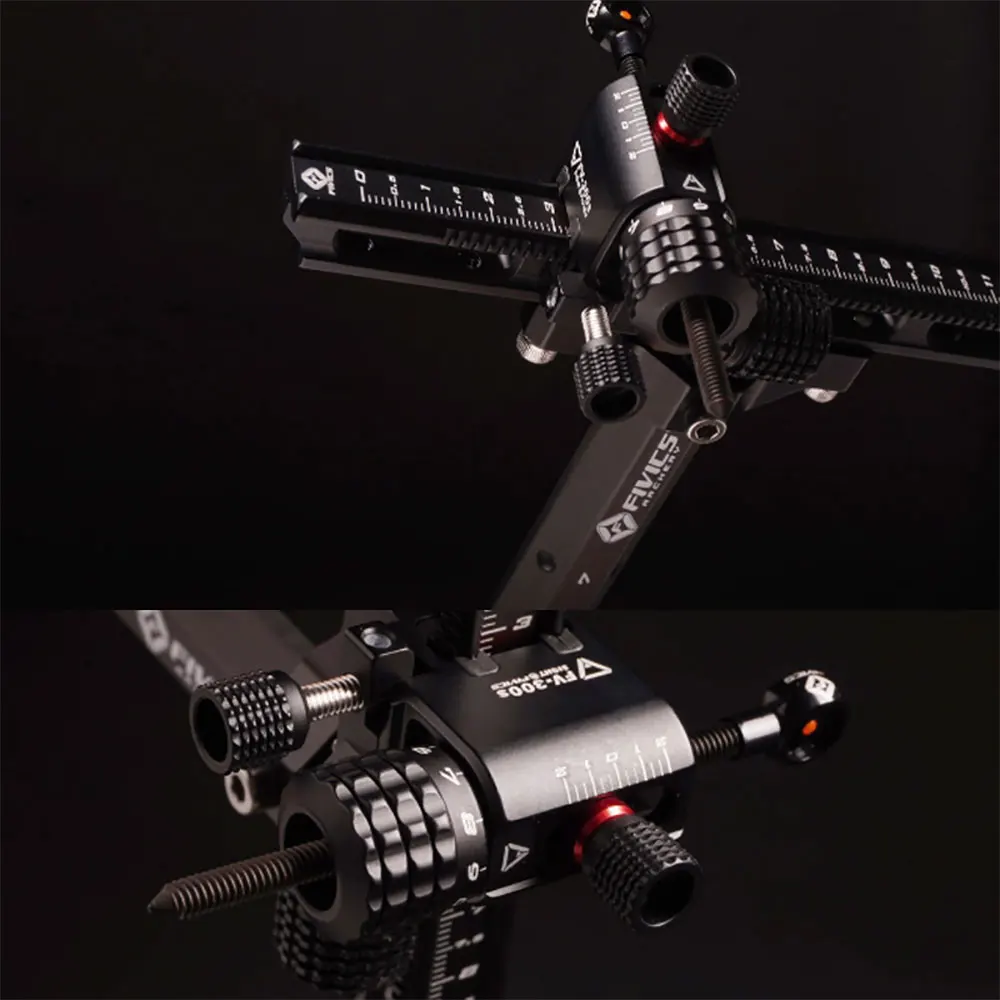 قوس منحني البصر الألومنيوم الكربون الليزر مايكرو اليد اليمنى ضبط تهدف أداة الرماية في الهواء الطلق اطلاق النار الصيد الملحقات #6