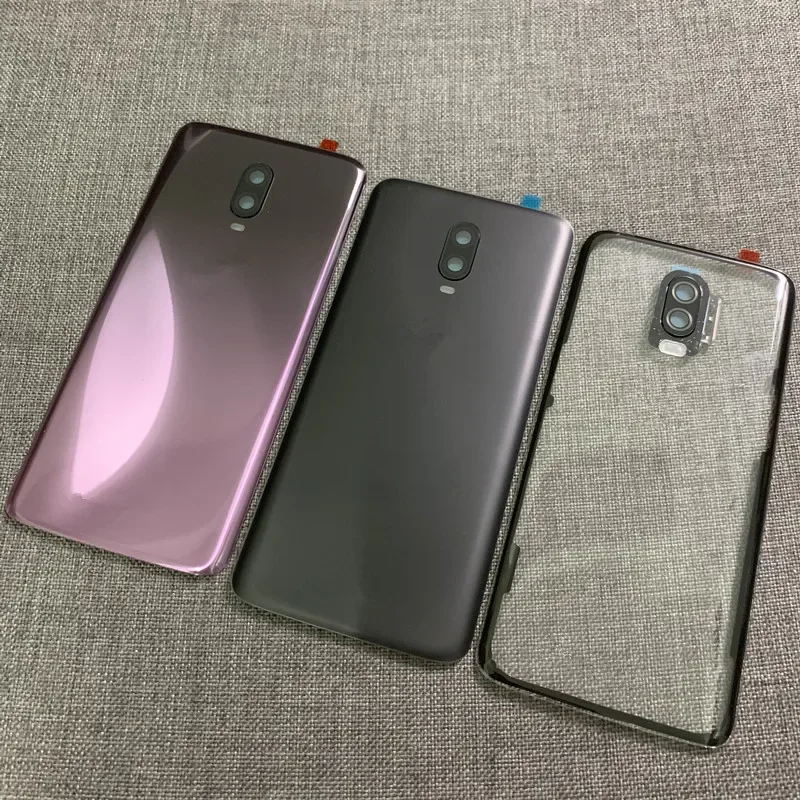 Housing For Oneplus 6T Battery Back Cover Glass Door Matte Shiny 6.41