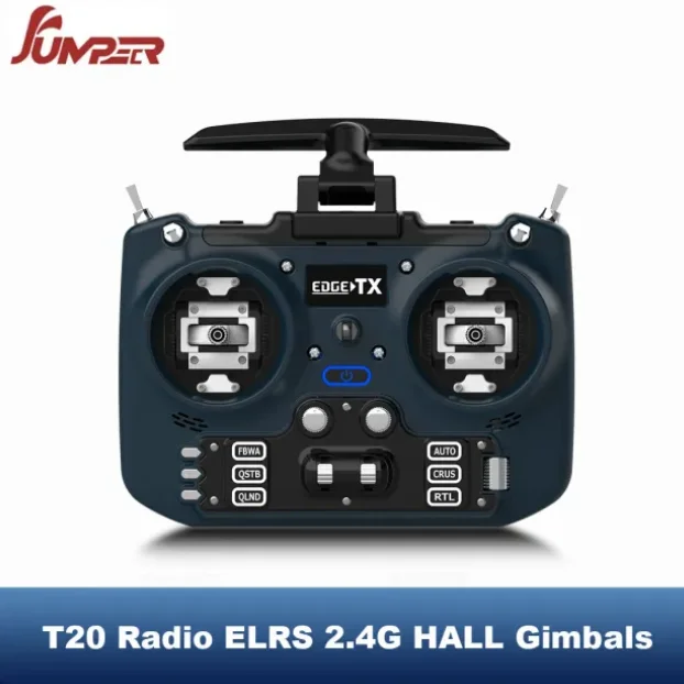 Jumper T20 Elrs 915Mhz/2.4Ghz Hal Sensor Gimbals Oled Screen Radio Controller Zender Long Rang Rc Fpv Drone Kit