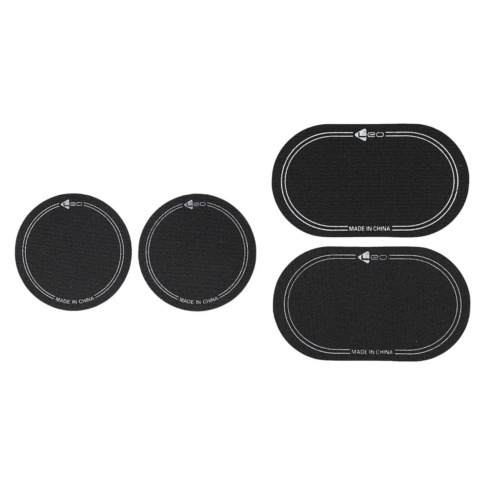 Almohadillas para tambores de percusión, accesorios para jugadores de tambores, parches protectores prácticos, parches para tambores de lubina, 2 uds.
