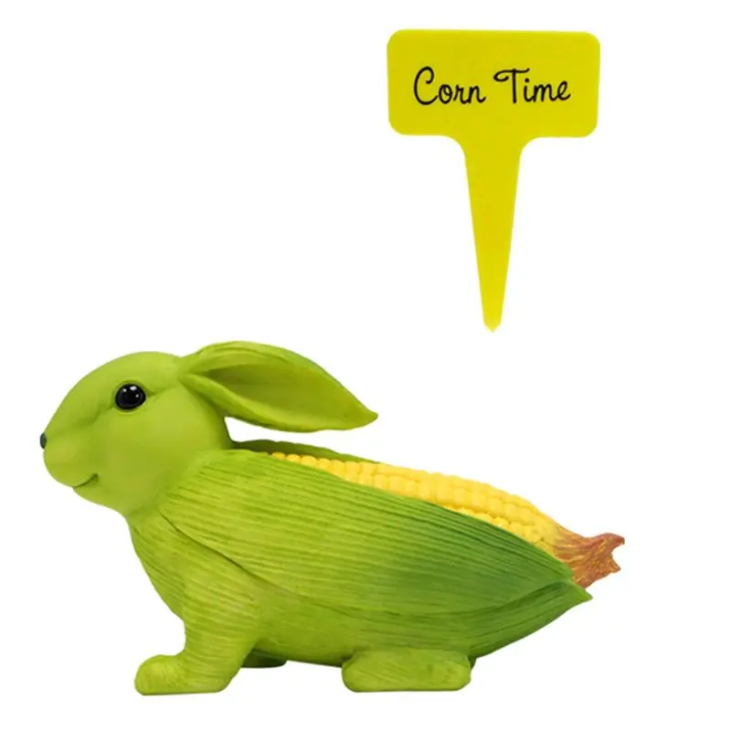 

Садовые статуэтки AEE6, декоративные фигурки в форме кукурузы для сада, уличные украшения для патио, двора, газона