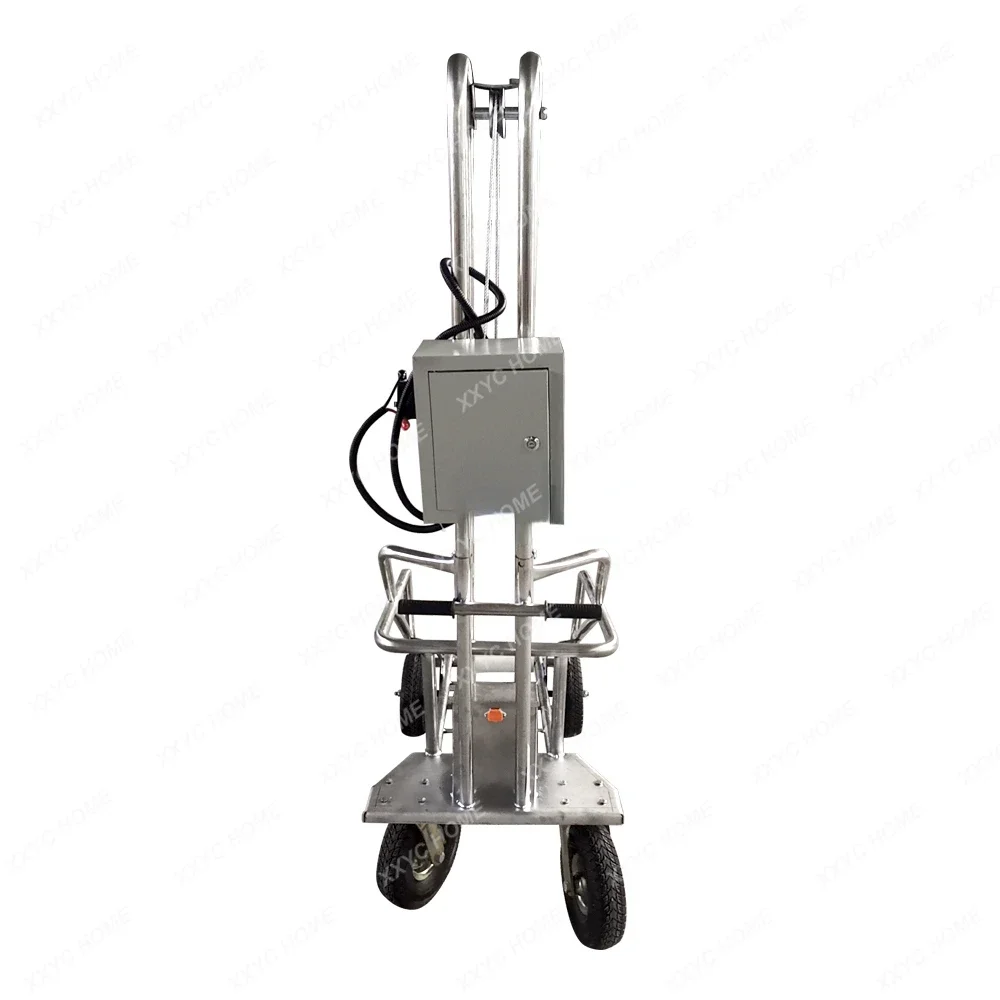 Veterinary Automatic Wheel Barrow Cart For Transport Dead Pig Large pig Farm Carcass Cart Hand Drive Trolley