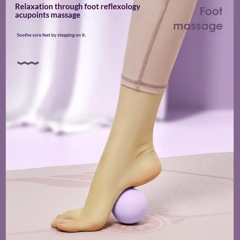 Mini-Silikon-Faszienball, tragbares Triggerpunkt-Massagegerät zur Linderung von Muskelverspannungen in Rücken und Füßen, geeignet für Büro, Ruhetempo, Yoga und Fitness. – Detail 3