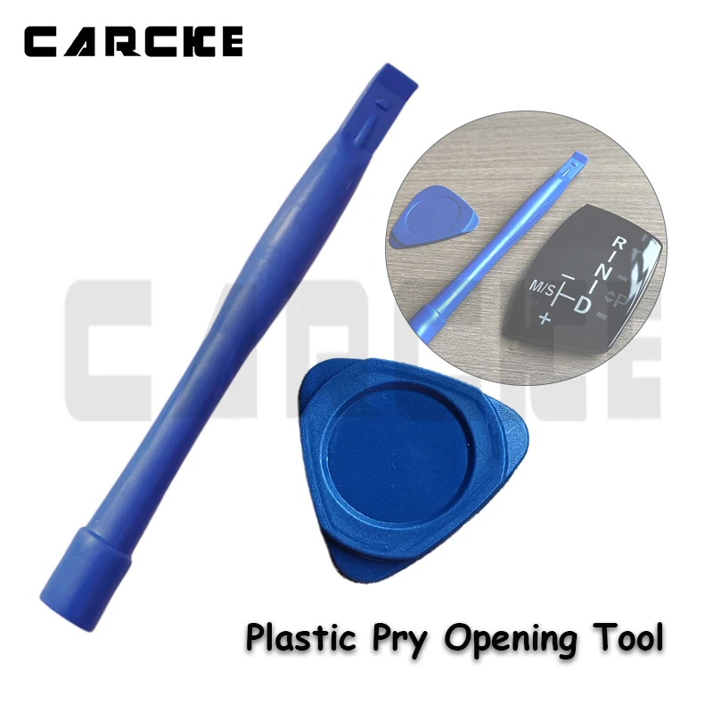 2Sets Triangle Opening Tool Kit of Car Gear Shift Knob Plastic Pry Opening Tools for Mobile Phone Laptop Table LCD Screen Repair