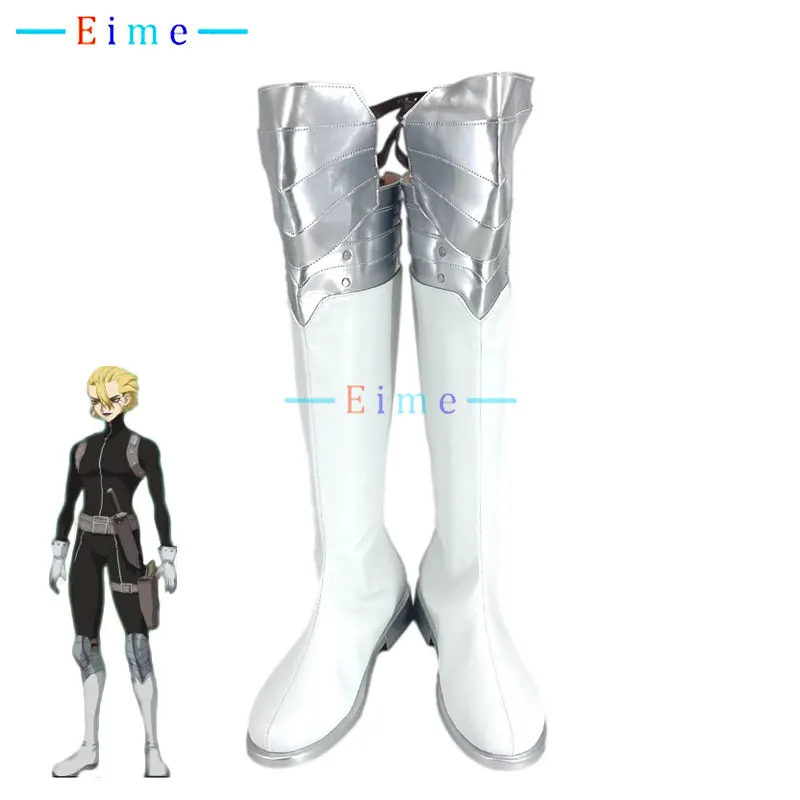 

Stanley Snyder Cosplay Shoes Anime Dr STONE Accessories Cosplay Props PU Leather Shoes Halloween Carnival Boots Custom Made