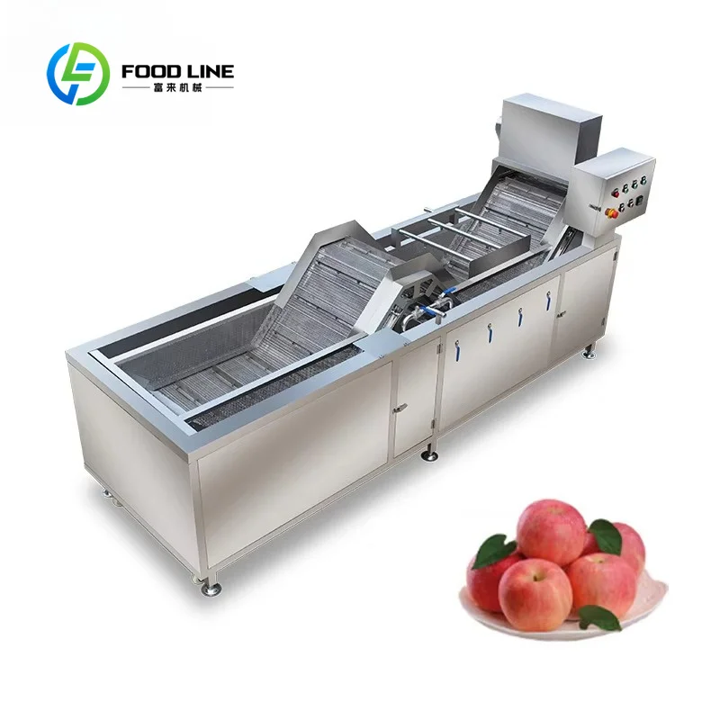 Green Bean Washing Blanching Line FL Custom Wholesale Commercial Fruit Vegetable Processing Blanching Equipment