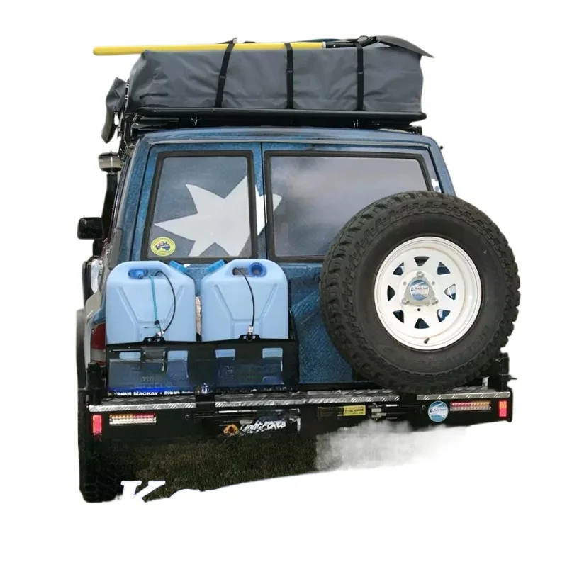 Rear bar Oil drum Spare tire rack Bumper NISSAN retrofitted rear bar