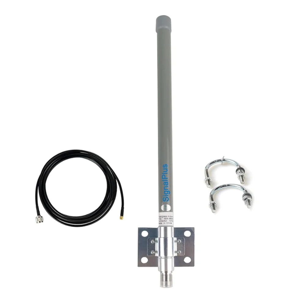 Lora Antenna 915mhz 5.8dBi Outdoor Omni Helium Bobcat Miner Antenna,3Meters RG58 Cable,Ideal for Rak Hotspots & Mining in CA,USA