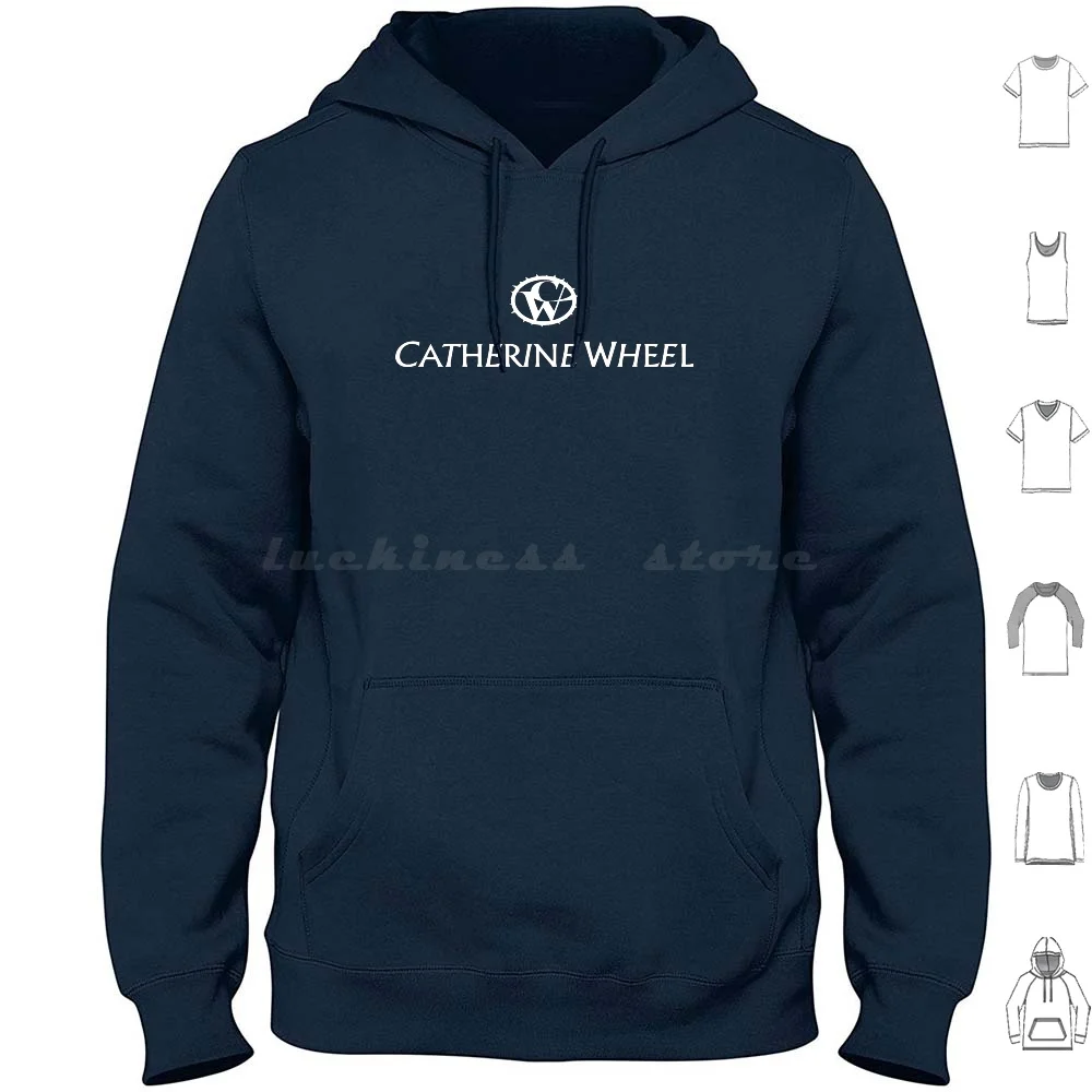 Catherine Wheel 1995 Happy Days Hoodies Long Sleeve Catherine Wheel 1990s Classic Alternative