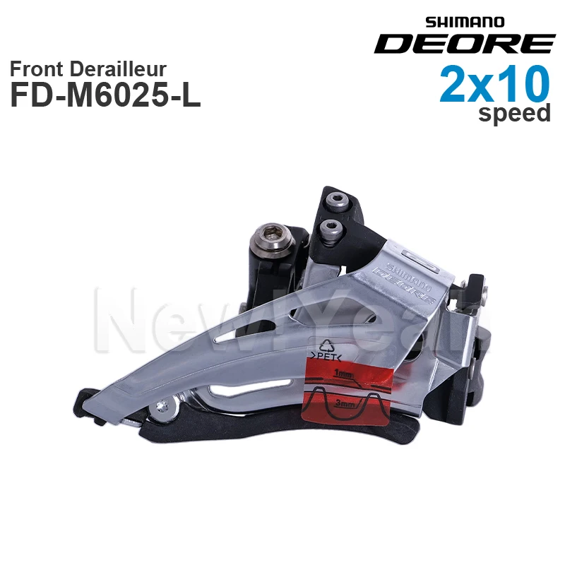 SHIMANO DEORE przerzutka przednia FD-M6025-L FD-M6025-H FD-M6000-H FD-M611-D FD-M611-B 2x10 prędkości