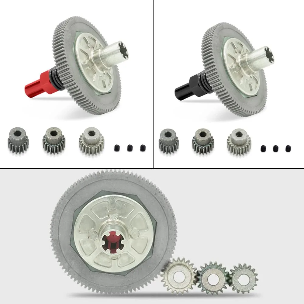 

OGRC 91T Spur Gear Slipper Clutch 48dp Spur Gear Differential Gear 21T 19T 17T Pinions Gear for 1/10 Arrma Senton/Granite/Typhon