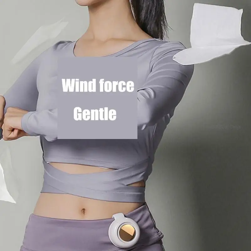 

27RB Многофункциональный носимый вентилятор с охлаждением 360 градусов регулируется для спорта на открытом воздухе