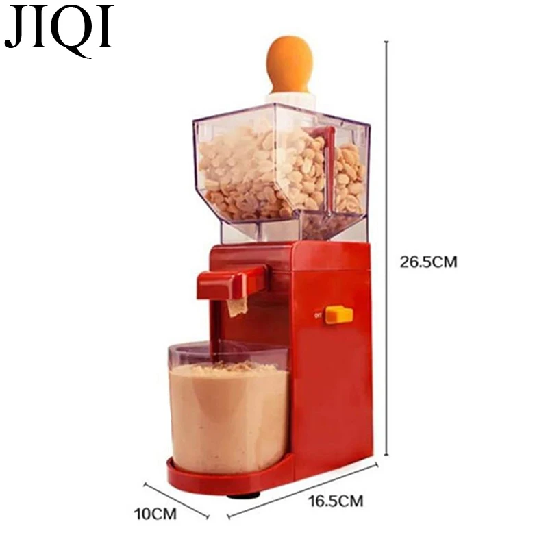 صانع زبدة الفول السوداني المنزل مطحنة الحبوب الكهربائية المضادة للانزلاق مطحنة صلصة السمسم آلة زبدة الجوز للفول السوداني اللوز الكاجو Haz