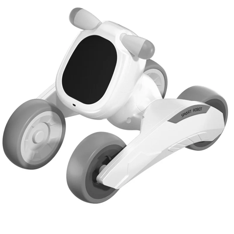 برنامج الحيوانات الأليفة الساخنة روبوت الكلب RC روبوت جرو الرقص التفاعلية RC روبوت جرو للأطفال هدية الذكية روبوت جرو الكلب الأزرق