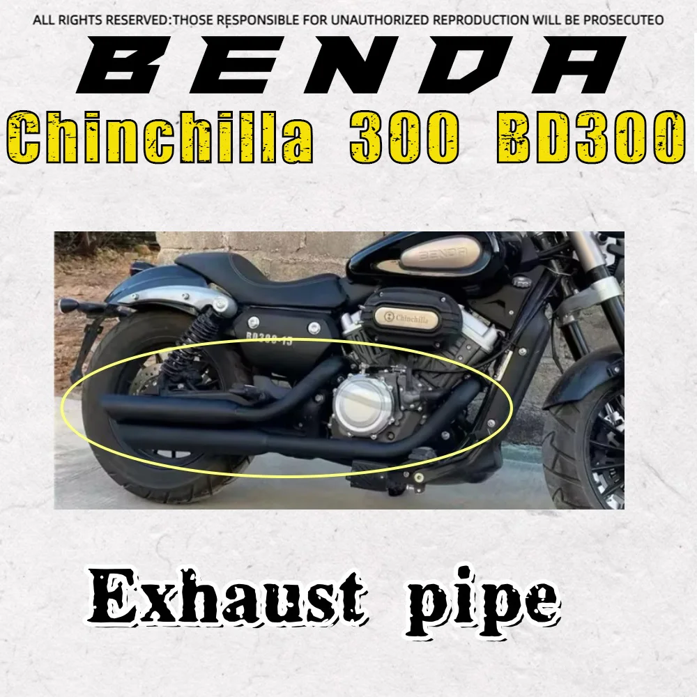 

Для BENDA Chinchilla 300 BD300 модифицированная выхлопная труба BD300 модифицированная выхлопная труба Chinchilla 300