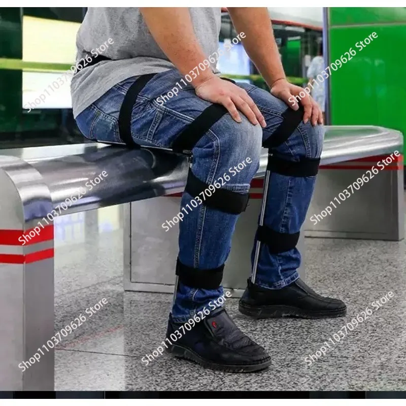 Portable sports wearable invisible seat folding stool Exoskeleton wearable chair travel multi-function seat