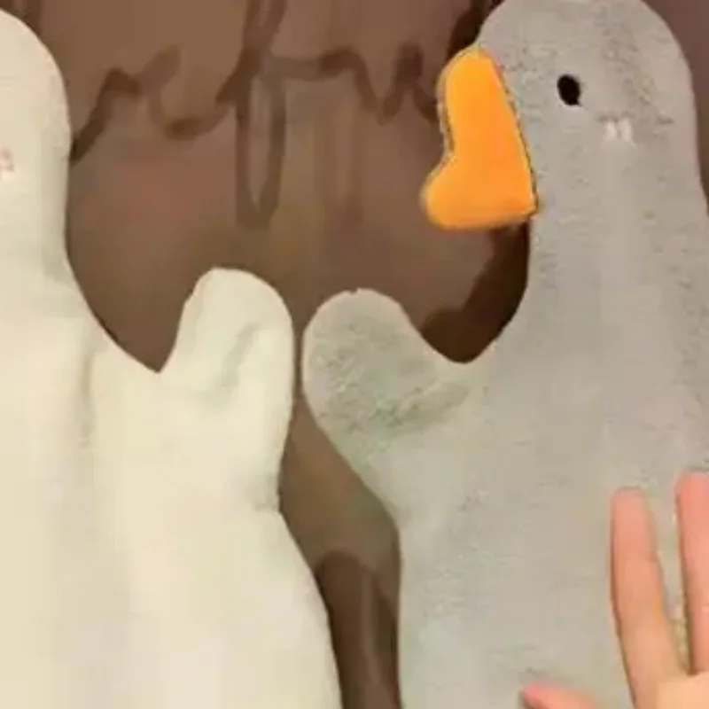 1 قطعة الكرتون أوزة منديل اليد معلقة منشفة اليد امتصاص الماء منشفة اليد لوازم المطبخ والحمام