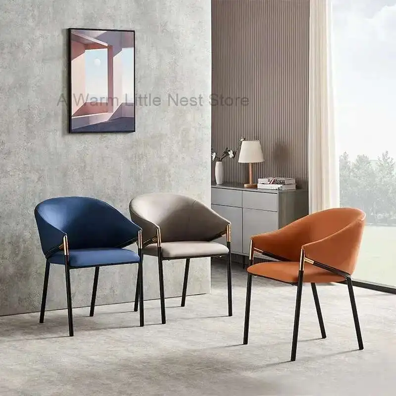 

Living Room Armchair Kitchen Chairs Luxury Floor Nordic Dining Room Chairs Comfortable Sedie Da Pranzo Kitchen Furniture