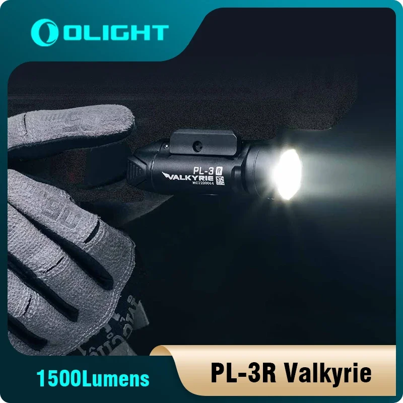 Olight PL-3R Valkyrie: La Torcia Tattica Rechargeabile con 1500 Lumen per Uso Professionale e Ricreativo