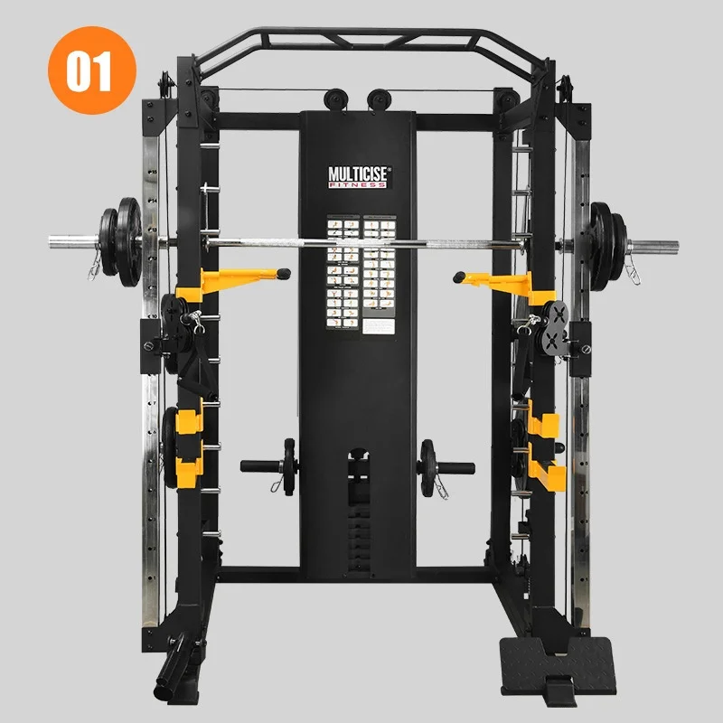 Source Factory Smith Gantry Squat Rack Spot Wholesale Combo Comprehensive Trainer Factory Smith Gantry Rack