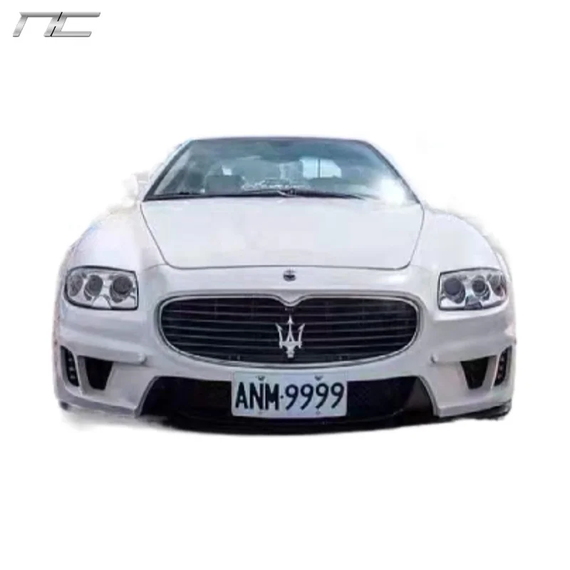 Top Selling WD Style Fiberglass Front Rear Bumper Side Skirts Body Kit For Maserati Quattroporte 2004-2012