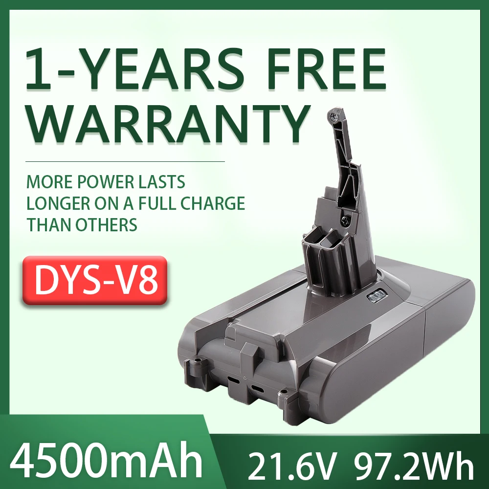 Dyson V6 V7 V8 V10 Rechargeable Bateria SV10 SV11 SV12 SV09 Vacuum Cleaner Battery DC58 Battery for Sony Battery Cel