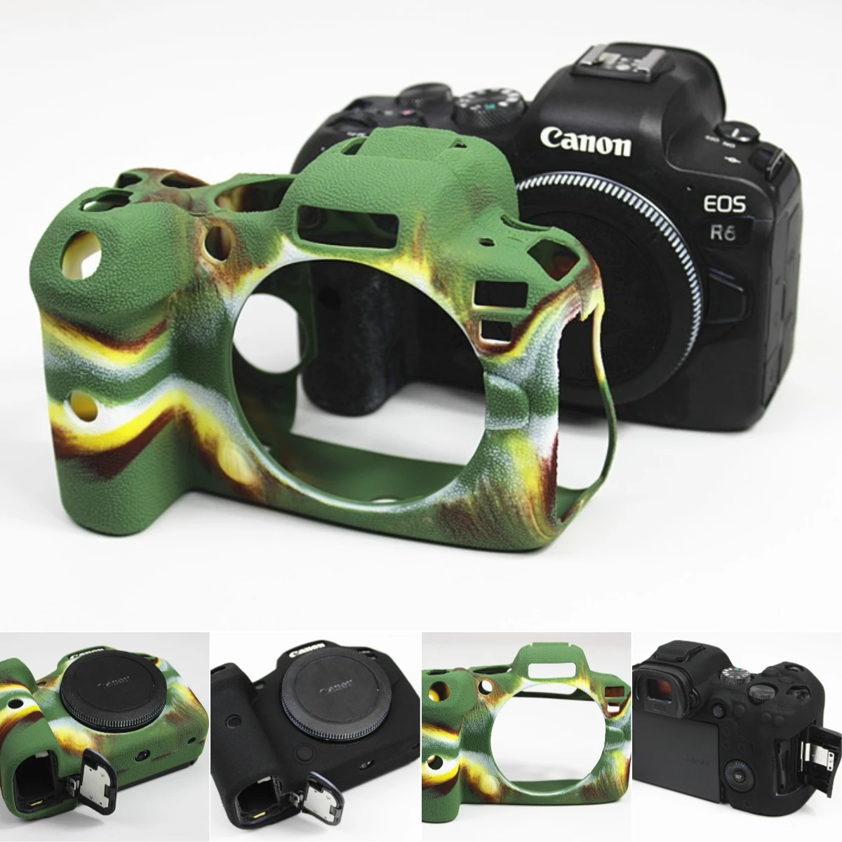 

Универсальная защитная сумка для Canon EOS R6 R6II Mark II 2 — силиконовый дизайн