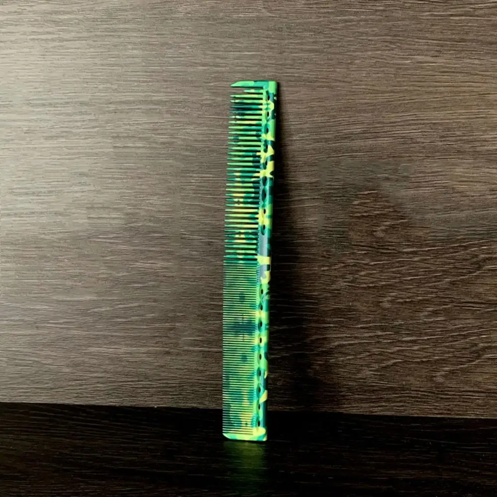 DIY Plastic Hair Cutting Comb Colored Professional Pro Hairdressing Combs Hard Durable Fine Cutting Comb Barber