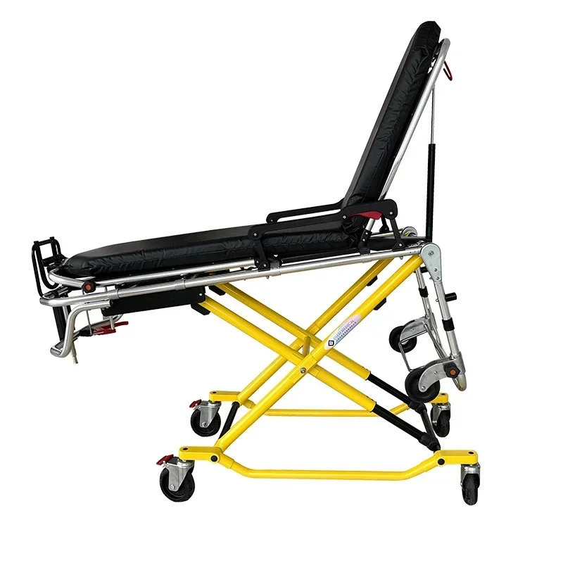 Medical Equipment Patient Transport Foldable Emergency Ambulance Stretcher Bed