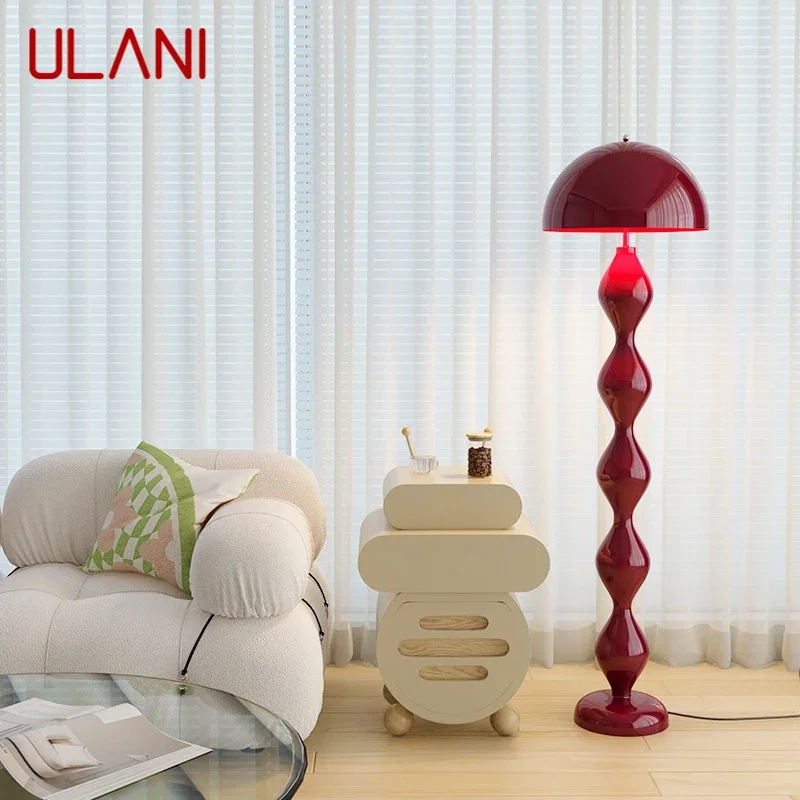 ULANI Nordic Mushroom Floor Lamp Modern Art Family Iiving Room Bedroom Creativity  LED  Decorative Standing Light