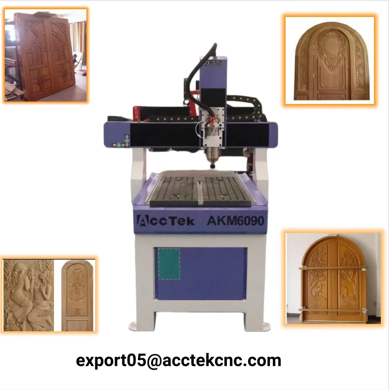 Industrial ATC CNC Router 6090 6012 1212 Wood Engraving Milling Machine Mini Woodworking CNC Machine for Furniture Making