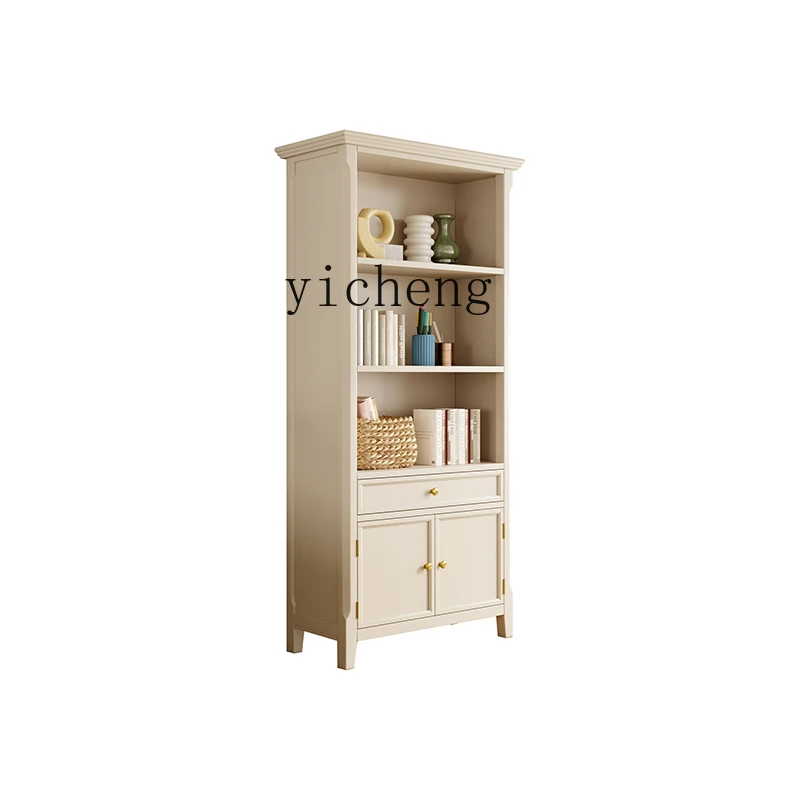 ZK Study Cabinet Door Cabinet Storage Cabinet Living Room Bedroom Multi-Layer Storage Cabinet Wall Locker Chest of Drawer