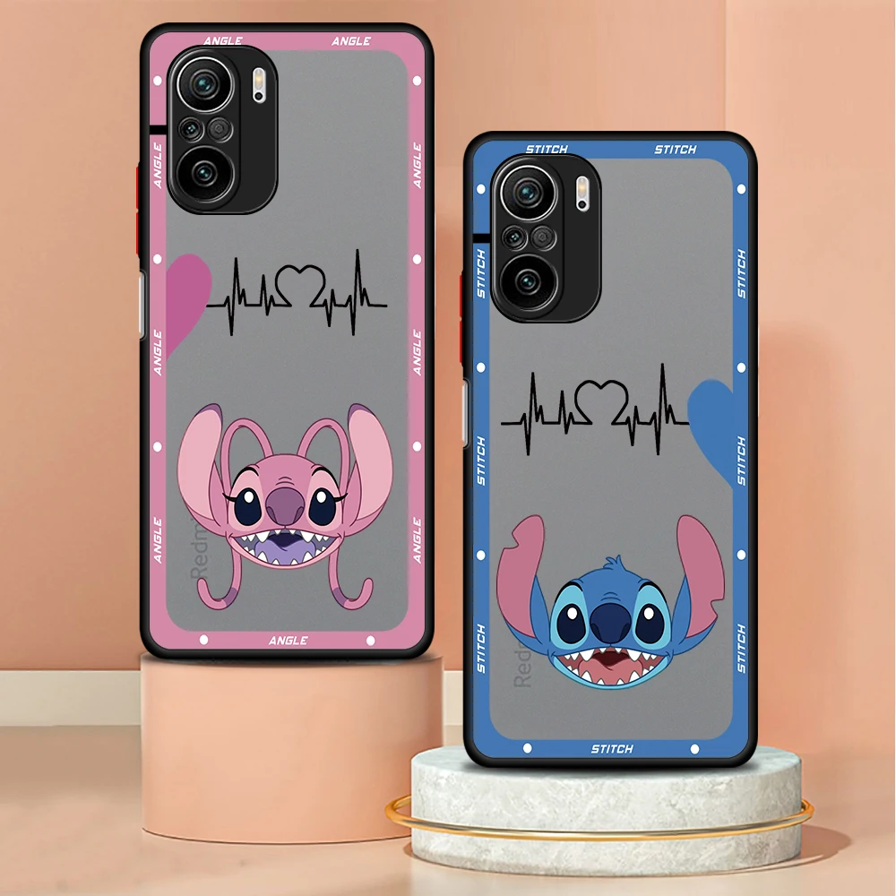 Disney Stitch Hoek Liefhebber Telefoonhoesje Voor Xiaomi Redmi Note 11 Pro 5G 12S 11S 12 13 11 Pro Plus 10S 10 Pro 9 8 7 13 5G Hoes