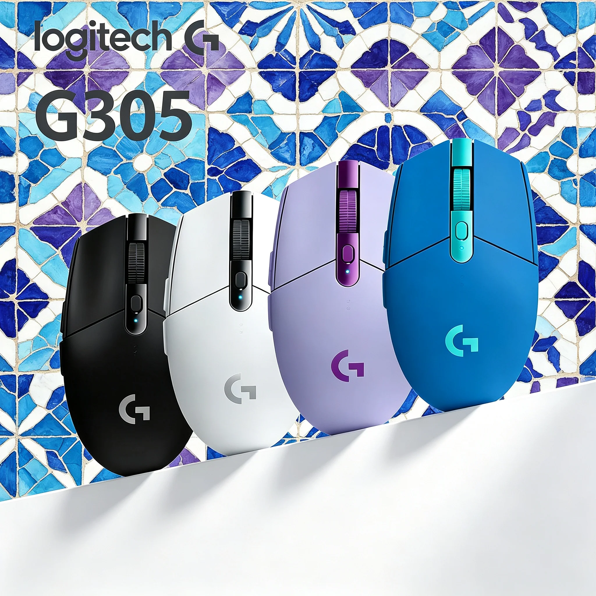 Logitech G305 Wireless Gaming Mouse Multi‑Level DPI Switch Hero Sensor For CS2 PUBG LOL Valorant FPS MOBA Competitive Gaming Lap