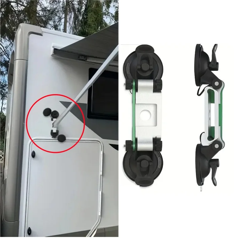 

1pc RV Awning Fixed Support Bracket Suction Cup Heavy Duty Rubber Suction Cups RV Awning Camping Traveling Accessories