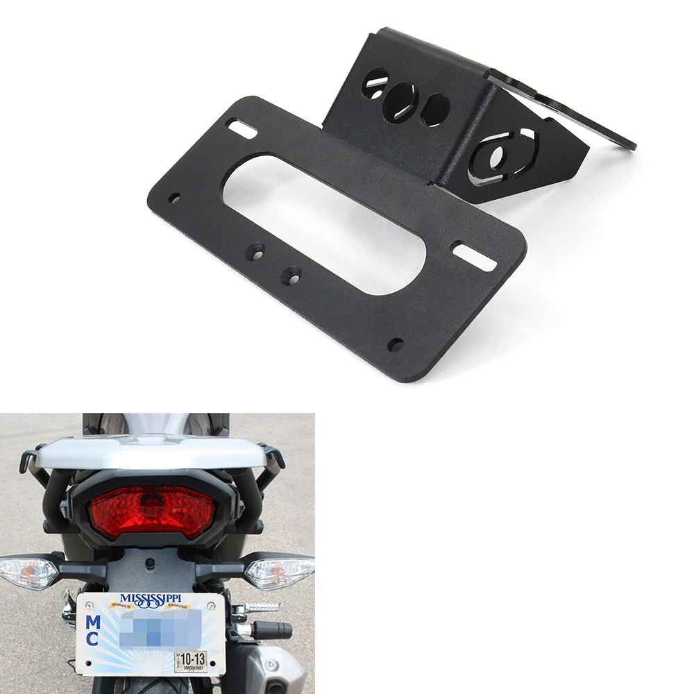 Fender Eliminator Kit Tail Tidy License Plate Holder Fit For Kawasaki VERSYS-X300/VERSYS-X250 2017 2018 2019 2020 2021 2022-2024