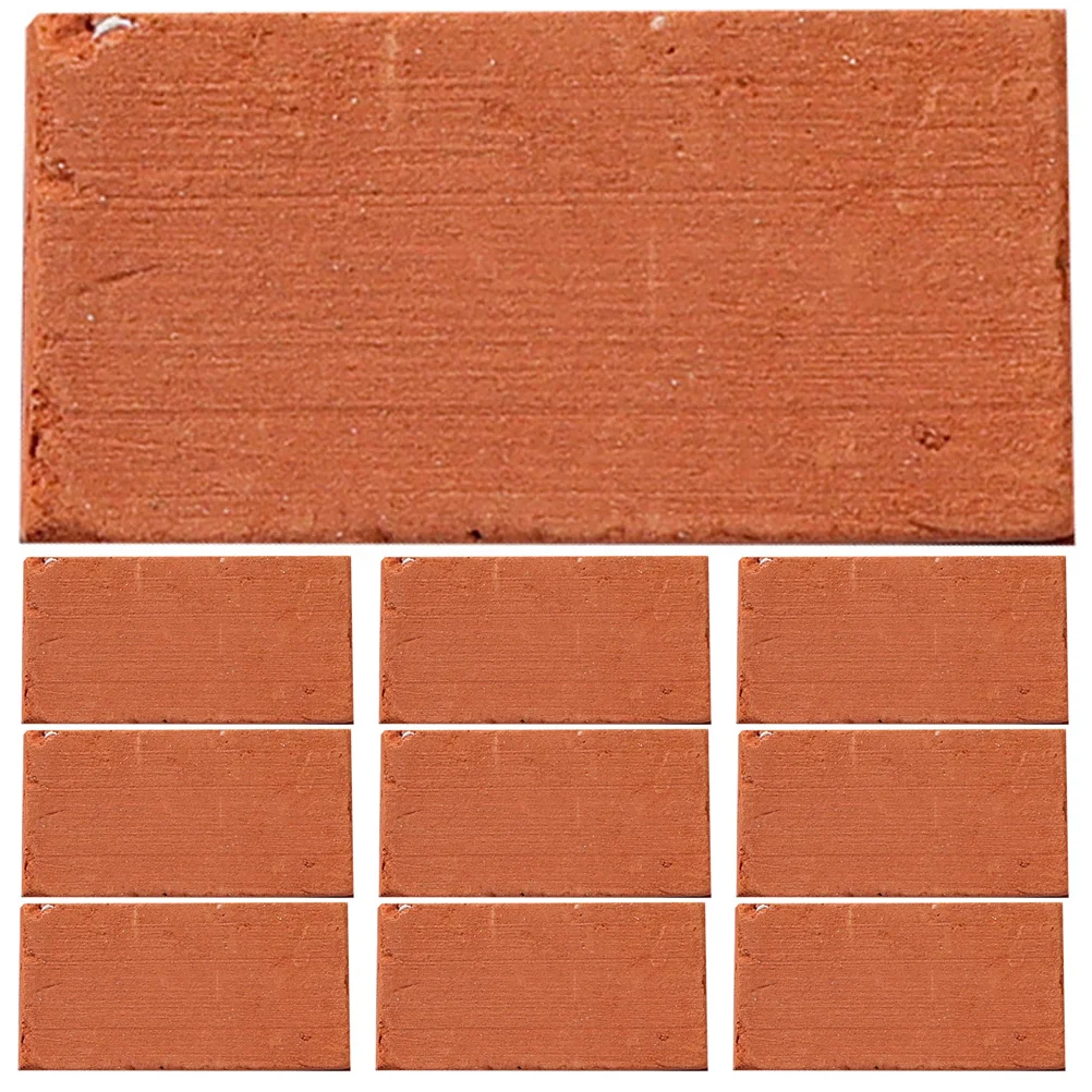 40 قطعة من الطوب الصغير للمنازل DIY ديكور طاولة الرمل نماذج الطوب الاصطناعي تطوير الإبداع للأطفال منظر طبيعي قابل للتكديس #2