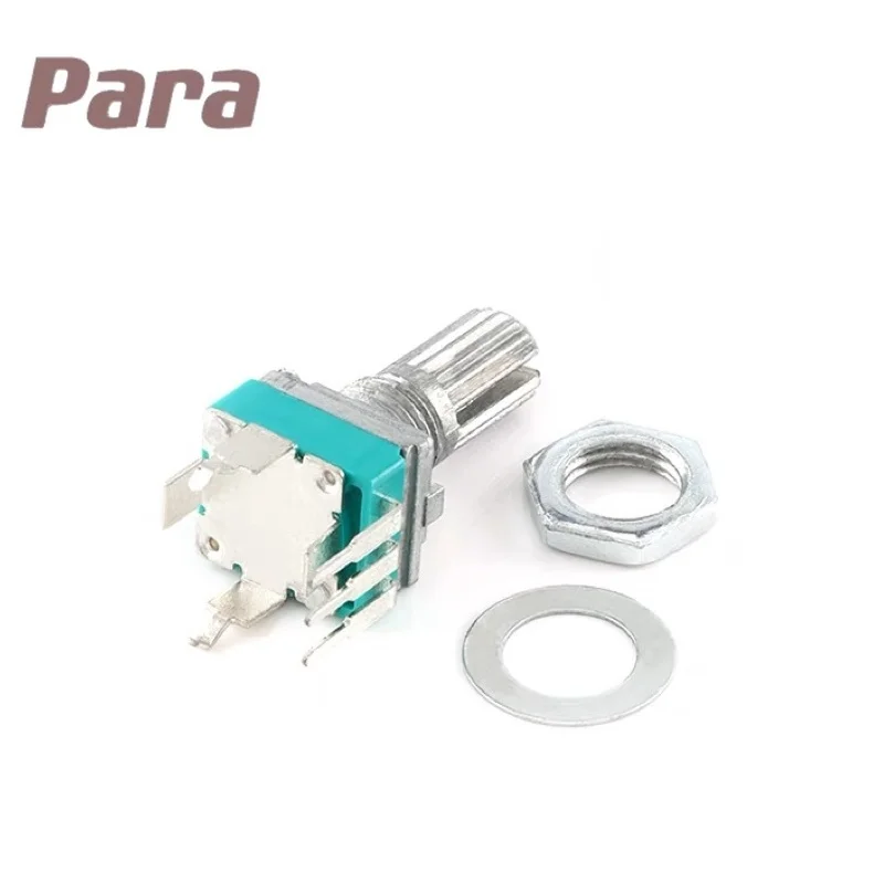 5pcs RK097N 3Pin Single Vertical Potentiometer B5K B10K B20K B100K B500K 5K 10K 20K 50K 100K 500K 15MM Bend Foot Audio Amplifier