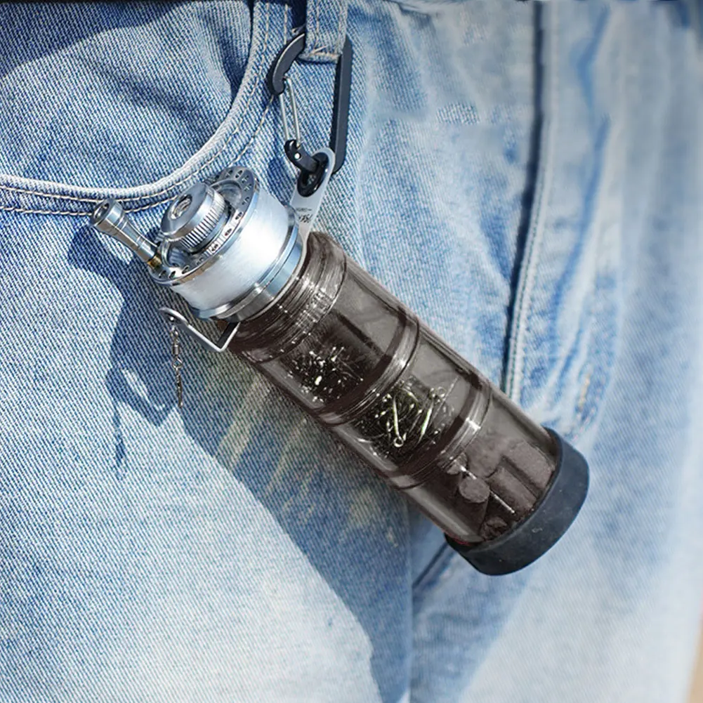 

Портативный контейнер для хранения рыболовных снастей (удочки, приманок, крючков) для активного отдыха и кемпинга