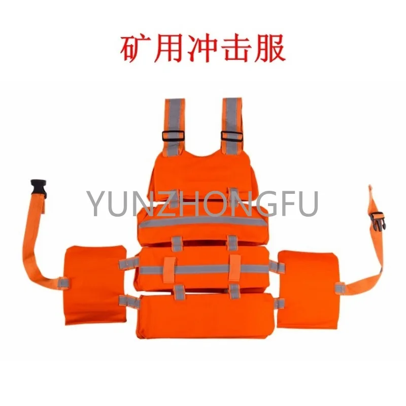 Mining anti impact suit, portable anti impact suit for coal mining, lightweight underground protective suit, anti impact vest