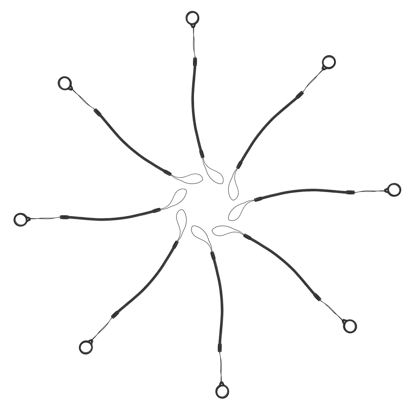 

8pcs Stylus Pen Lanyard Anti-Loss Tether For Tablet Notebook Clipboard Pen Holder Clip Retractable Touchscreen